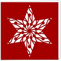 Wild Berry Branches Star Card