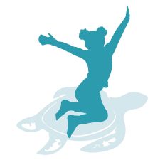 Fantasy Girl Riding a Sea Turtle SVG Beach Vibes Layered Cut File 
