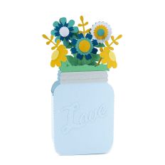 Wildflower Bouquet Box Card
