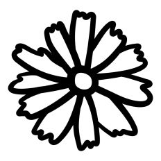 Simple flower