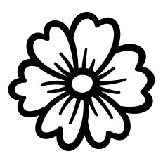 Simple flower