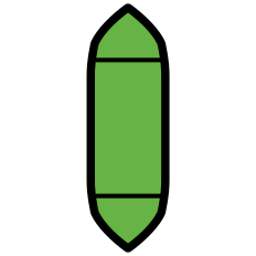 Tapered Church Bookmark