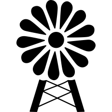 Windmill Silhouette