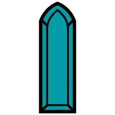 Gothic Arch Bookmark