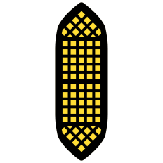 Teardrop Gate Bookmark