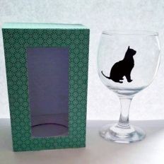 5.5inch tall wine glass box