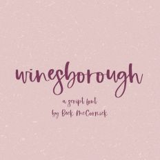 Winesborough Script Font