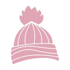 Beanie with pompom