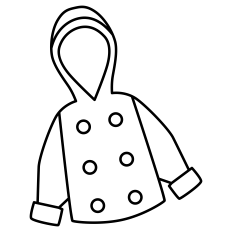 Raincoat Outline