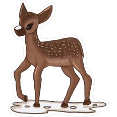 winter deer