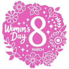 Women's Day March 8 Design