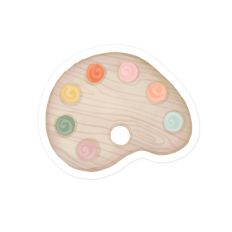 Wood Paint Palette