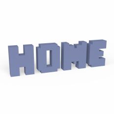 Pixel 3D Word | HOME