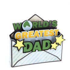 World's Greatest Dad Box Card
