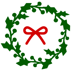 Wreath with a Bow