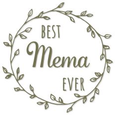 Best Mema Ever Mother's Day Wreath