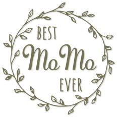 Best MoMo Ever Mother's Day Wreath