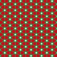 Christmas geometric pattern