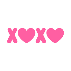 XOXO SVG | Valentine's Day SVG | Love SVG