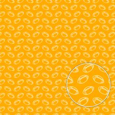 Yellow American Football Background Pattern