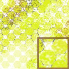 Weathered yellow pattern 