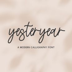 Yesteryear Script Font