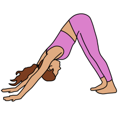 Yoga Girl Pose
