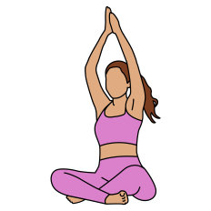 Yoga Girl Pose