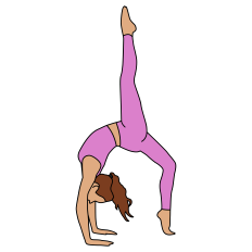 Yoga Girl Pose