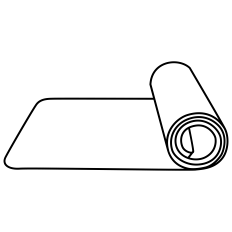 Yoga Mat Outline