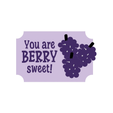You Are BERRY Sweet! With Blackberries