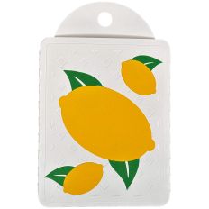Zesty Lemon Lattice Gift Card Tag SVG