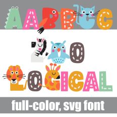 Zoological Color Font