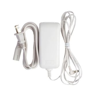 Power Cord & Adapter (US) - White