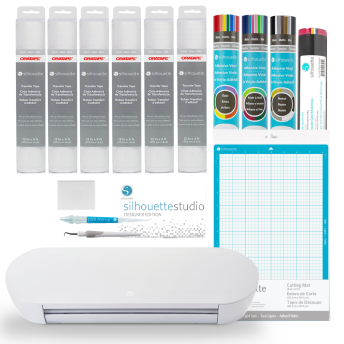 Silhouette Portrait 4 – White Starter Bundle + Designer Edition