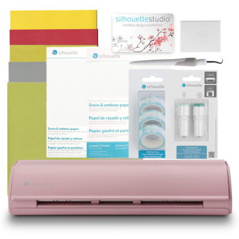 Silhouette Cameo 5-Pink - Embossing Bundle