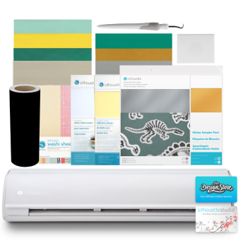 Silhouette Cameo 5 Plus - White - Card Making Bundle