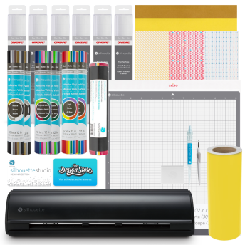 Silhouette Cameo 5-Black-Starter Bundle 