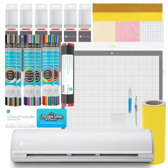 Silhouette Cameo 5 Plus - White - Starter Bundle