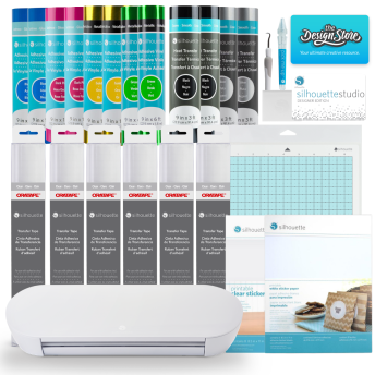Silhouette Portrait 4 – White Starter Bundle
