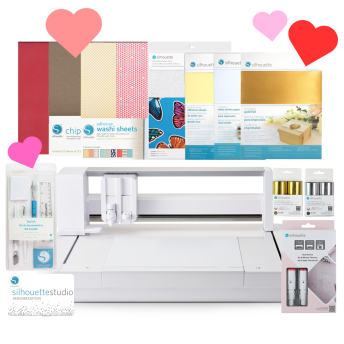 Silhouette Curio 2-White-Romantic Bundle 