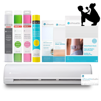Silhouette Cameo 5 Plus - White - Starter Bundle