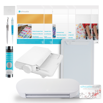 Silhouette Portrait 4 – White Print and Cut Bundle
