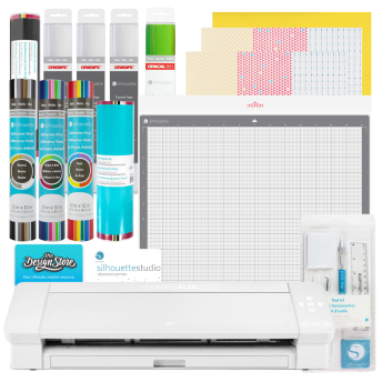 Silhouette Cameo 4 Plus - White - Starter Bundle