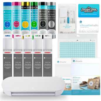 Silhouette Portrait 4 – White Starter Bundle
