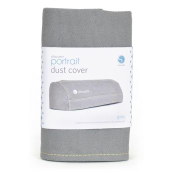 Portrait dust cover - grey