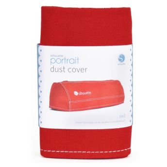 Portrait dust cover - red