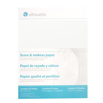 Score & Emboss Paper - 8.5 in. x 11 in.