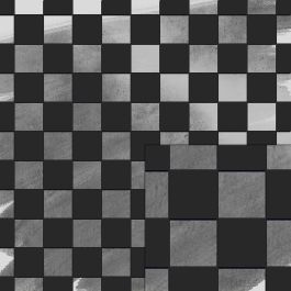 ★DESIGN SKIN★ Boucle pattern case checkerboard black si-black-white-checker-pattern
