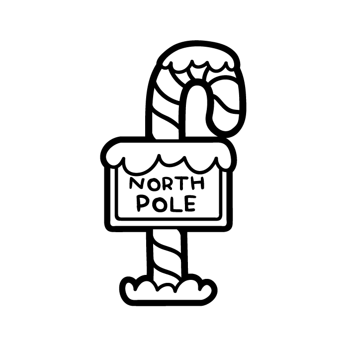 North Pole Sign North Pole Sign